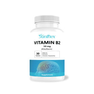 Vitamin B2, 50MG, 30 Tablets