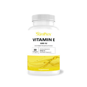 Vitamin E, 600IU, 30 Softgels